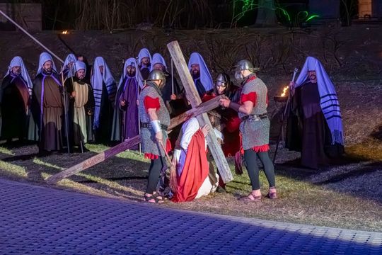 Misterium Męki Pańskiej w Zamościu [ZDJĘCIA]