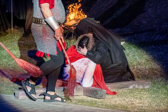 Misterium Męki Pańskiej w Zamościu [ZDJĘCIA]