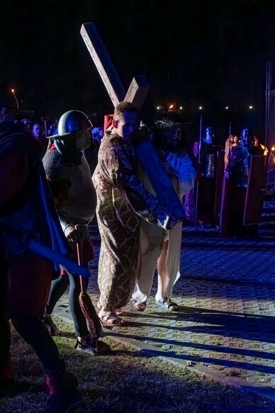 Misterium Męki Pańskiej w Zamościu [ZDJĘCIA]