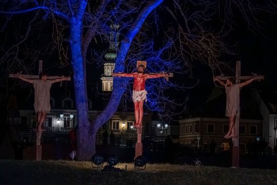 Misterium Męki Pańskiej w Zamościu [ZDJĘCIA]