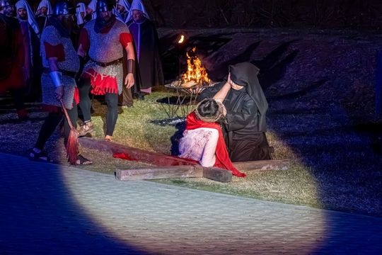 Misterium Męki Pańskiej w Zamościu [ZDJĘCIA]