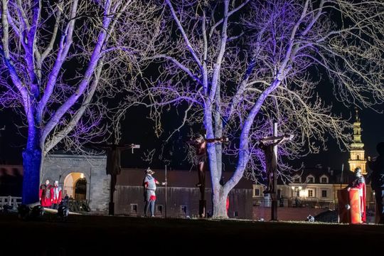 Misterium Męki Pańskiej w Zamościu [ZDJĘCIA]