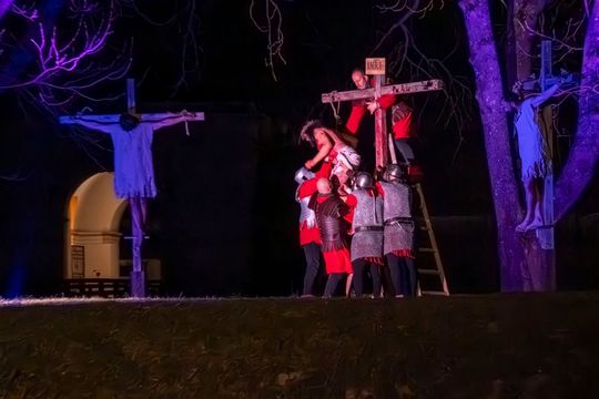 Misterium Męki Pańskiej w Zamościu [ZDJĘCIA]
