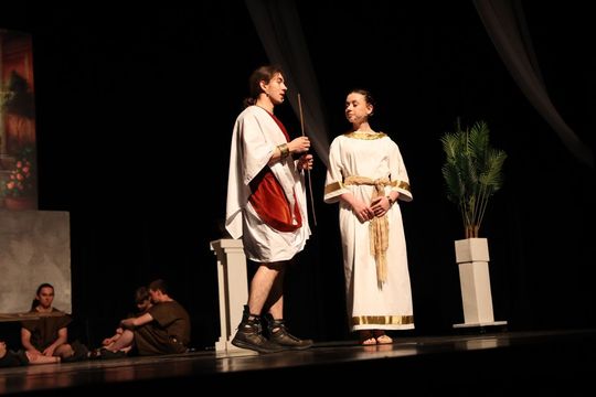 Quo vadis człowieku. Spektakl w reżyserii Marii Kozyry na deskach TDK [ZDJĘCIA]