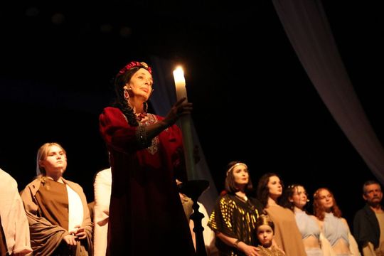 Quo vadis człowieku. Spektakl w reżyserii Marii Kozyry na deskach TDK [ZDJĘCIA]