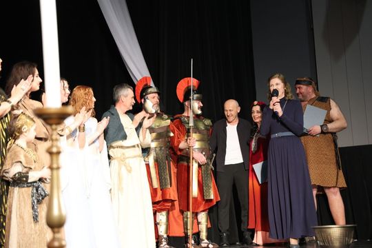 Quo vadis człowieku. Spektakl w reżyserii Marii Kozyry na deskach TDK [ZDJĘCIA]