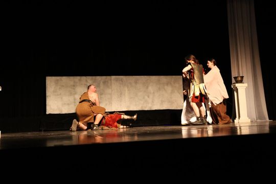 Quo vadis człowieku. Spektakl w reżyserii Marii Kozyry na deskach TDK [ZDJĘCIA]