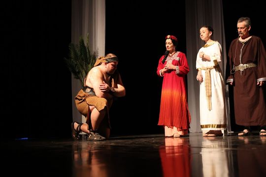 Quo vadis człowieku. Spektakl w reżyserii Marii Kozyry na deskach TDK [ZDJĘCIA]