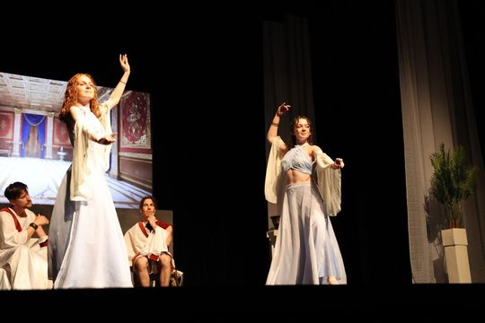 Quo vadis człowieku. Spektakl w reżyserii Marii Kozyry na deskach TDK [ZDJĘCIA]