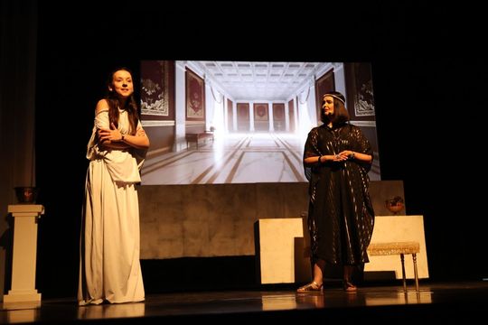 Quo vadis człowieku. Spektakl w reżyserii Marii Kozyry na deskach TDK [ZDJĘCIA]