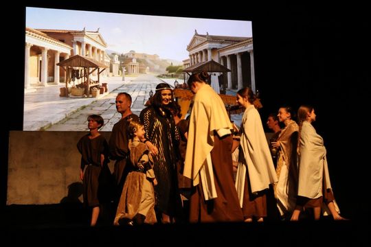 Quo vadis człowieku. Spektakl w reżyserii Marii Kozyry na deskach TDK [ZDJĘCIA]