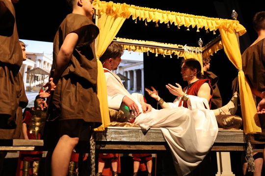 Quo vadis człowieku. Spektakl w reżyserii Marii Kozyry na deskach TDK [ZDJĘCIA]