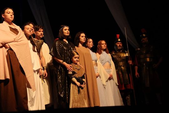 Quo vadis człowieku. Spektakl w reżyserii Marii Kozyry na deskach TDK [ZDJĘCIA]