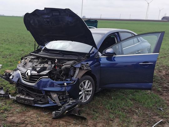 Wypadek w gminie Łaszczów. Kierowcy w szpitalu [ZDJĘCIA]