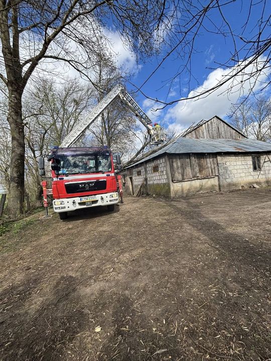 Silny wiatr nad powiatem tomaszowskim. Liczne interwencje strażaków [ZDJĘCIA]