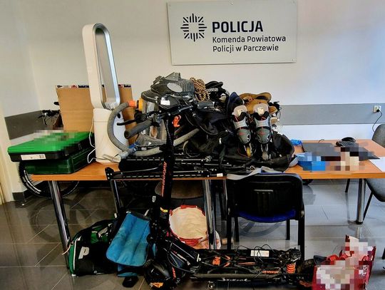 Seryjny włamywacz w rękach policji. Fanty i narkotyki trzymał w lodówce [WIDEO, ZDJĘCIA]