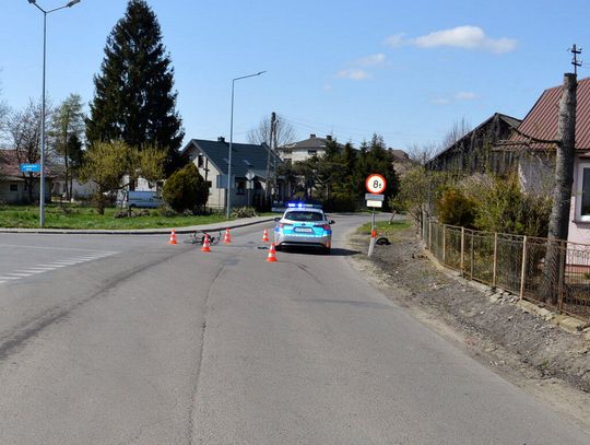 Chyża: 84-letni rowerzysta potrącony przez kierującego audi [ZDJĘCIA]