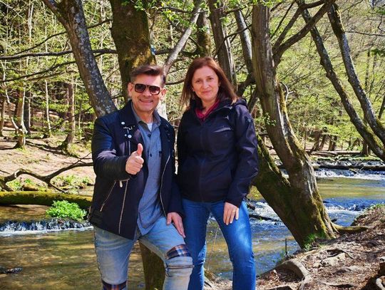 Zachwycony Roztoczem! Zenek Martyniuk zwiedzał Szumy nad Tanwią [ZDJĘCIA]
