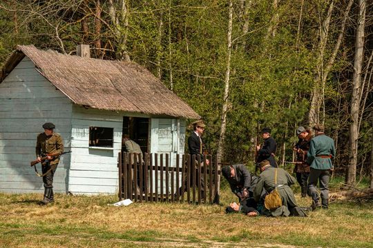 Rekonstrukcja Bitwy pod Zaborecznem [ZDJĘCIA, CZ. 2]