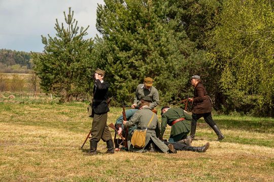 Rekonstrukcja Bitwy pod Zaborecznem [ZDJĘCIA, CZ. 2]