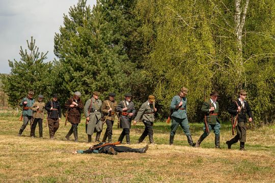 Rekonstrukcja Bitwy pod Zaborecznem [ZDJĘCIA, CZ. 2]