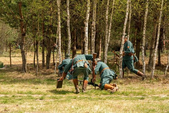 Rekonstrukcja Bitwy pod Zaborecznem [ZDJĘCIA, CZ. 2]