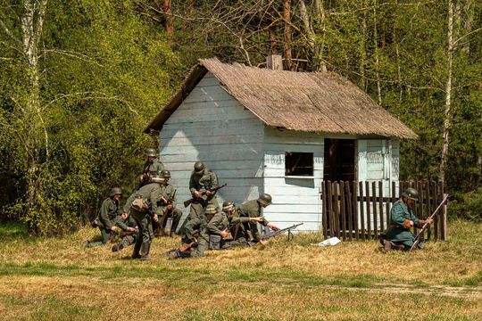Rekonstrukcja Bitwy pod Zaborecznem [ZDJĘCIA, CZ. 2]