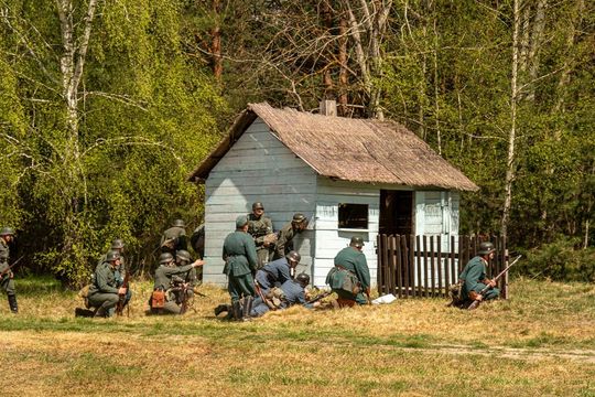 Rekonstrukcja Bitwy pod Zaborecznem [ZDJĘCIA, CZ. 2]