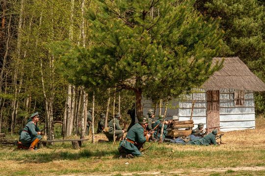 Rekonstrukcja Bitwy pod Zaborecznem [ZDJĘCIA, CZ. 2]