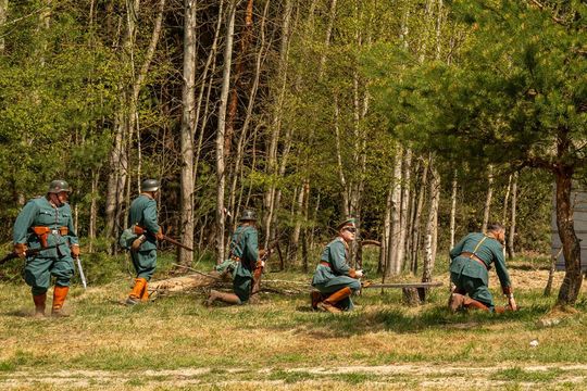Rekonstrukcja Bitwy pod Zaborecznem [ZDJĘCIA, CZ. 2]