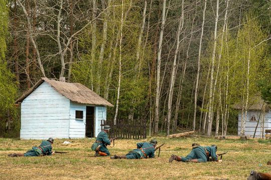 Rekonstrukcja Bitwy pod Zaborecznem [ZDJĘCIA, CZ. 2]