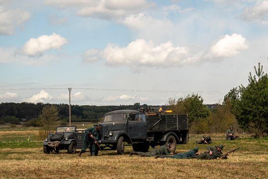 Rekonstrukcja Bitwy pod Zaborecznem [ZDJĘCIA, CZ. 2]