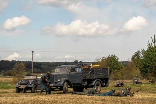 Rekonstrukcja Bitwy pod Zaborecznem [ZDJĘCIA, CZ. 2]