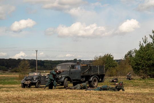 Rekonstrukcja Bitwy pod Zaborecznem [ZDJĘCIA, CZ. 2]