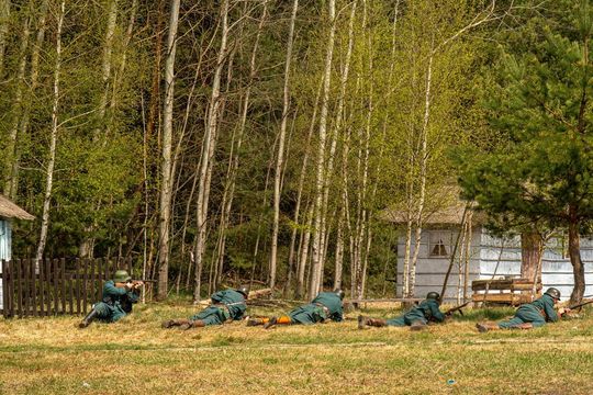 Rekonstrukcja Bitwy pod Zaborecznem [ZDJĘCIA, CZ. 2]