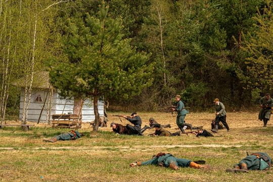 Rekonstrukcja Bitwy pod Zaborecznem [ZDJĘCIA, CZ. 2]