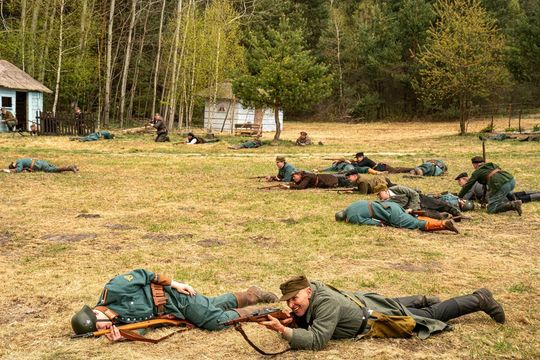 Rekonstrukcja Bitwy pod Zaborecznem [ZDJĘCIA, CZ. 2]