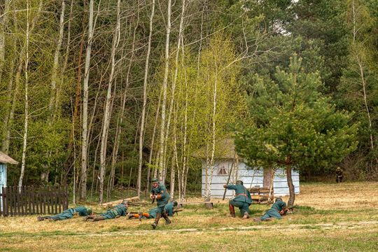 Rekonstrukcja Bitwy pod Zaborecznem [ZDJĘCIA, CZ. 2]
