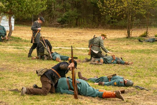 Rekonstrukcja Bitwy pod Zaborecznem [ZDJĘCIA, CZ. 2]