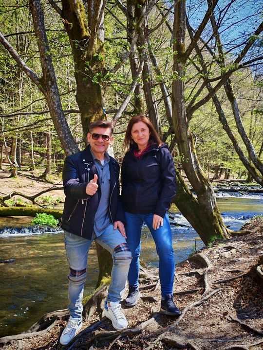 Zachwycony Roztoczem! Zenek Martyniuk zwiedzał Szumy nad Tanwią [ZDJĘCIA]