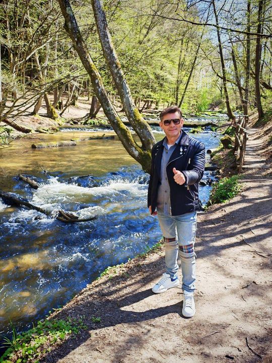 Zachwycony Roztoczem! Zenek Martyniuk zwiedzał Szumy nad Tanwią [ZDJĘCIA]