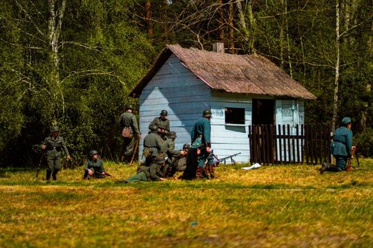 Zamojszczyzna 1943. Rekonstrukcja Bitwy pod Zaborecznem [GALERIA ZDJĘĆ]