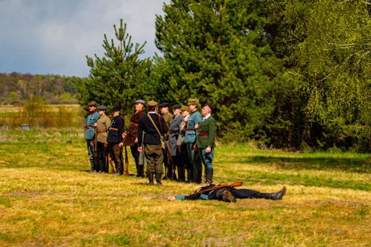 Zamojszczyzna 1943. Rekonstrukcja Bitwy pod Zaborecznem [GALERIA ZDJĘĆ]