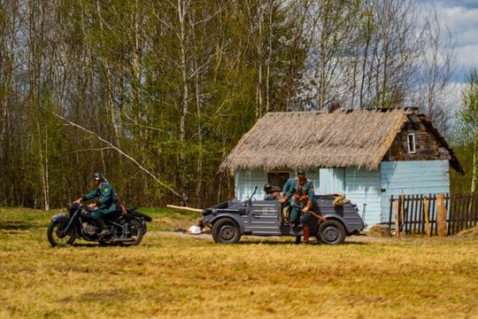 Zamojszczyzna 1943. Rekonstrukcja Bitwy pod Zaborecznem [GALERIA ZDJĘĆ]