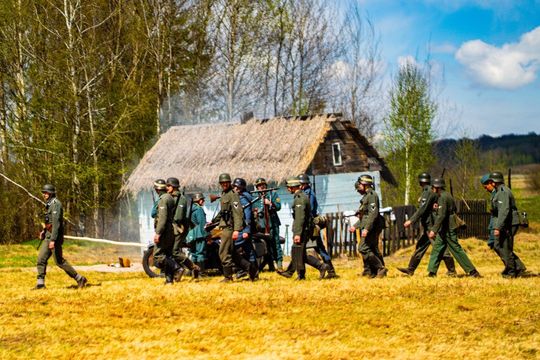 Zamojszczyzna 1943. Rekonstrukcja Bitwy pod Zaborecznem [GALERIA ZDJĘĆ]