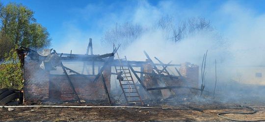 Piekło w Husynnem zaczęło się od wypalania traw [ZDJĘCIA]