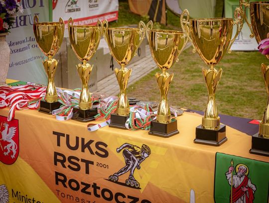 Tomaszów Lubelski: Mistrzostwa KZ LZS we wrotkarstwie szybkim [ZDJĘCIA]