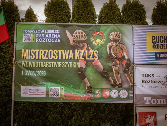 Tomaszów Lubelski: Mistrzostwa KZ LZS we wrotkarstwie szybkim [ZDJĘCIA]