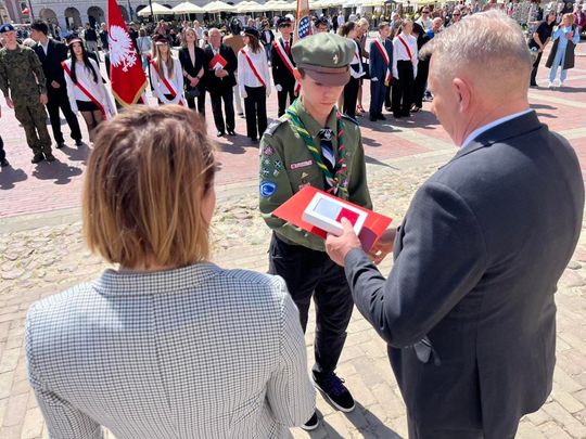 Dzień Flagi i Święto Narodowe Trzeciego Maja w Zamościu - galeria zdjęć