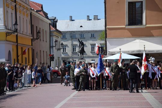 Dzień Flagi i Święto Narodowe Trzeciego Maja w Zamościu - galeria zdjęć